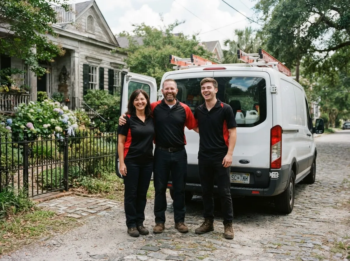 EmberRoot Bug Removal pest control service team in Charleston, SC